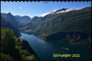 Kalender 2021 Norwegen Landschaften